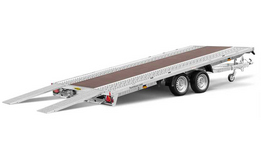 Tieflader einachsig gebremst